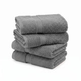 Madeline Egyptian Cotton Hand Towels 4-Piece Plush Set