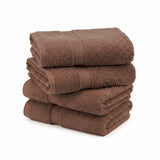 Madeline Egyptian Cotton Hand Towels 4-Piece Plush Set