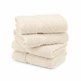 Madeline Egyptian Cotton Hand Towels 4-Piece Plush Set