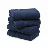 Madeline Egyptian Cotton Hand Towels 4-Piece Plush Set