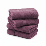 Madeline Egyptian Cotton Hand Towels 4-Piece Plush Set