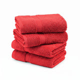 Madeline Egyptian Cotton Hand Towels 4-Piece Plush Set