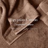 Egyptian Cotton Madison Plush Towel Set 3 Piece - Egyptian Cotton Towel Set by Superior Brand