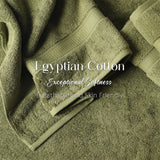 Egyptian Cotton Madison Plush Towel Set 3 Piece - Egyptian Cotton Towel Set by Superior Brand