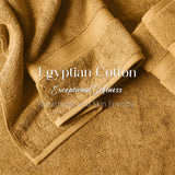 Madison Egyptian Cotton Plush Heavyweight 6 Piece Towel Set