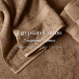 Madison Egyptian Cotton Plush Heavyweight 6 Piece Towel Set