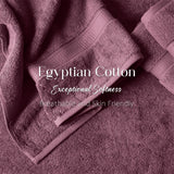 Egyptian Cotton Madison Plush Towel Set 3 Piece - Egyptian Cotton Towel Set by Superior Brand