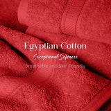 Madison Egyptian Cotton Plush Heavyweight 6 Piece Towel Set