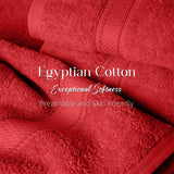 Egyptian Cotton Madison Plush Towel Set 3 Piece - Egyptian Cotton Towel Set by Superior Brand