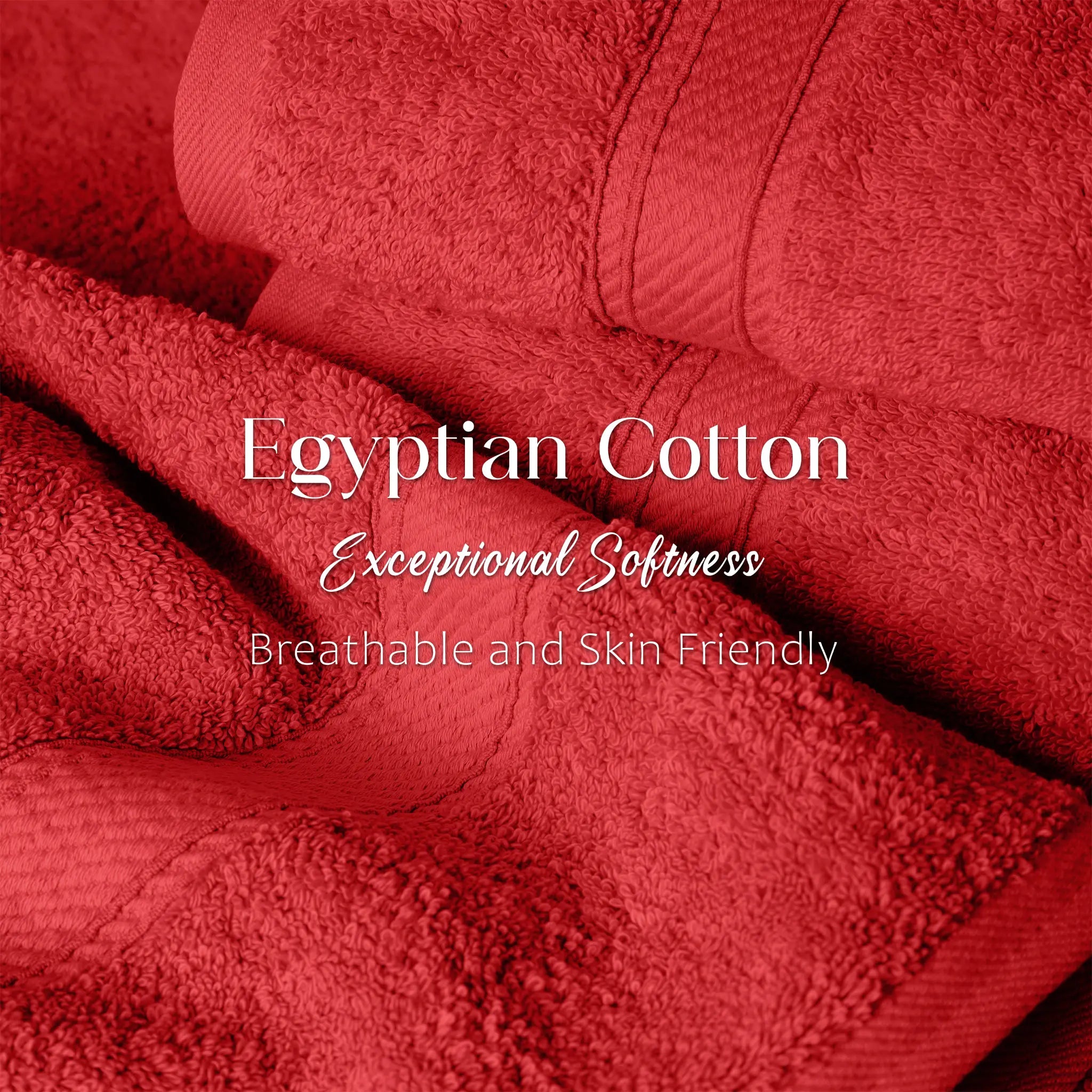 Egyptian Cotton Madison Plush Towel Set 3 Piece - Egyptian Cotton Towel Set by Superior Brand