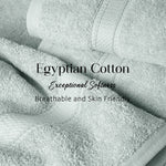 Egyptian Cotton Madison Plush Towel Set 3 Piece - Egyptian Cotton Towel Set by Superior Brand