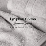 Madison Egyptian Cotton Plush Heavyweight 6 Piece Towel Set