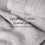 Egyptian Cotton Madison Plush Towel Set 3 Piece - Egyptian Cotton Towel Set by Superior Brand