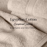 Madison Egyptian Cotton Plush Heavyweight 6 Piece Towel Set