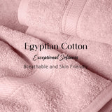 Madeline Egyptian Cotton Hand Towels 4-Piece Plush Set