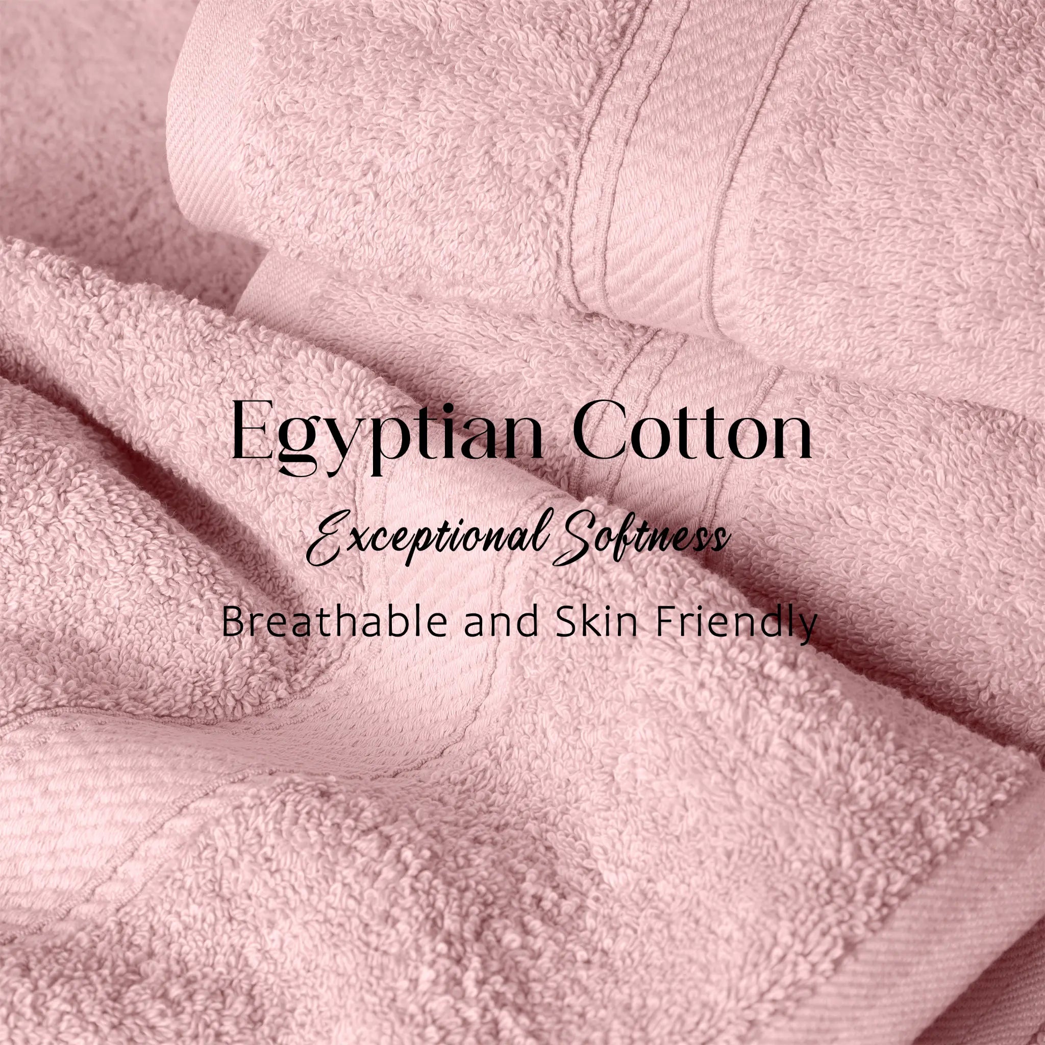 Egyptian Cotton Madison Plush Towel Set 3 Piece - Egyptian Cotton Towel Set by Superior Brand