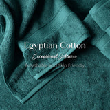 Madison Egyptian Cotton Plush Heavyweight 6 Piece Towel Set
