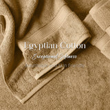 Madison Egyptian Cotton Plush Heavyweight 6 Piece Towel Set