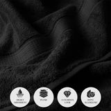 Madison Egyptian Cotton Plush Thick Absorbent Bath Towel Set of 2