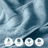 Madeline Egyptian Cotton Hand Towels 4-Piece Plush Set
