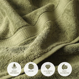 Madeline Egyptian Cotton Hand Towels 4-Piece Plush Set