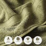 Madison Egyptian Cotton Plush Heavyweight 6 Piece Towel Set