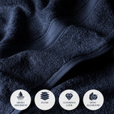 Madison Egyptian Cotton Plush Thick Absorbent Bath Towel Set of 2