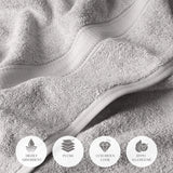 Madison Egyptian Cotton Plush Heavyweight 6 Piece Towel Set