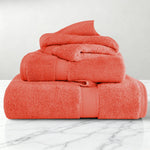 Egyptian Cotton Madison Plush Towel Set 3 Piece - Egyptian Cotton Towel Set by Superior Brand