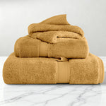 Egyptian Cotton Madison Plush Towel Set 3 Piece - Egyptian Cotton Towel Set by Superior Brand