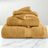 Egyptian Cotton Madison Plush Towel Set 3 Piece - Egyptian Cotton Towel Set by Superior Brand