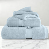Egyptian Cotton Madison Plush Towel Set 3 Piece - Egyptian Cotton Towel Set by Superior Brand