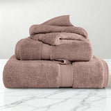 Egyptian Cotton Madison Plush Towel Set 3 Piece - Egyptian Cotton Towel Set by Superior Brand