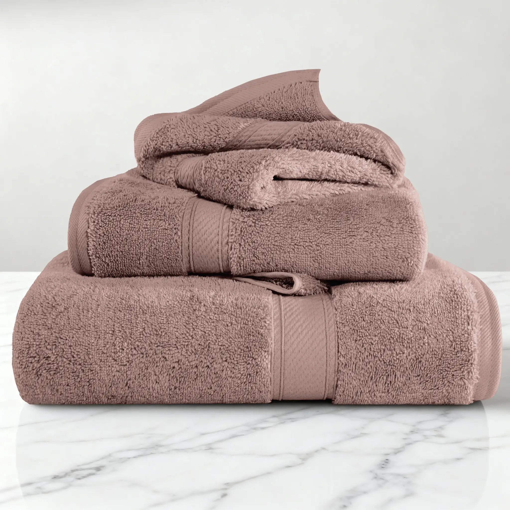 Egyptian Cotton Madison Plush Towel Set 3 Piece
