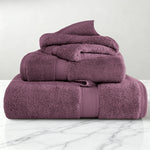 Egyptian Cotton Madison Plush Towel Set 3 Piece - Egyptian Cotton Towel Set by Superior Brand