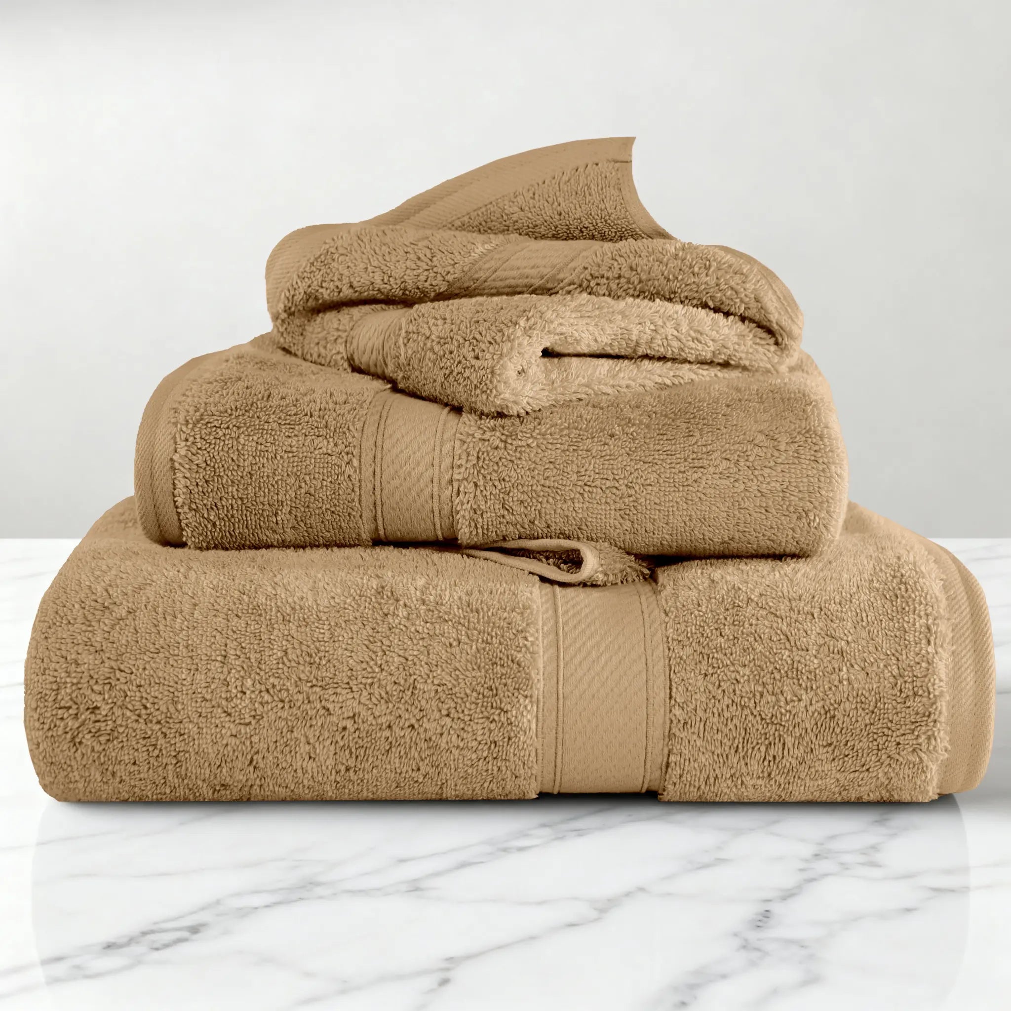 Egyptian Cotton Madison Plush Towel Set 3 Piece