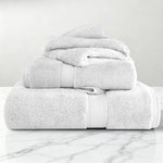 Egyptian Cotton Madison Plush Towel Set 3 Piece - Egyptian Cotton Towel Set by Superior Brand