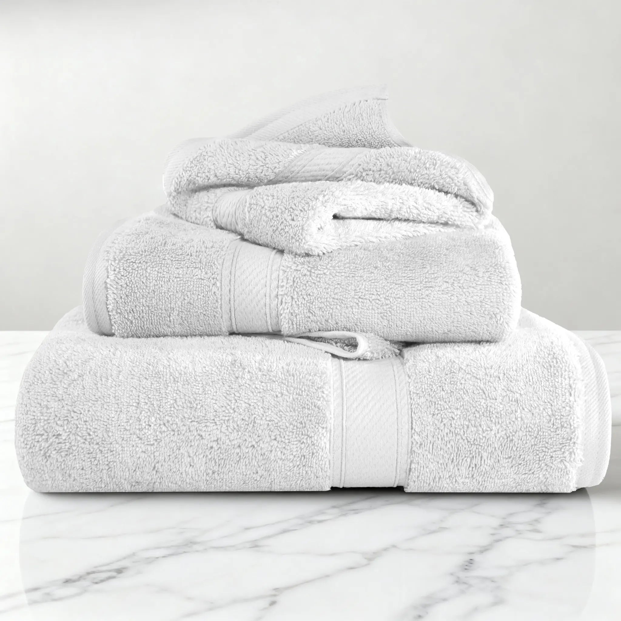 Egyptian Cotton Madison Plush Towel Set 3 Piece