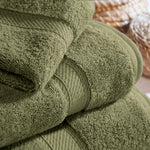 Egyptian Cotton Madison Plush Towel Set 3 Piece - Egyptian Cotton Towel Set by Superior Brand