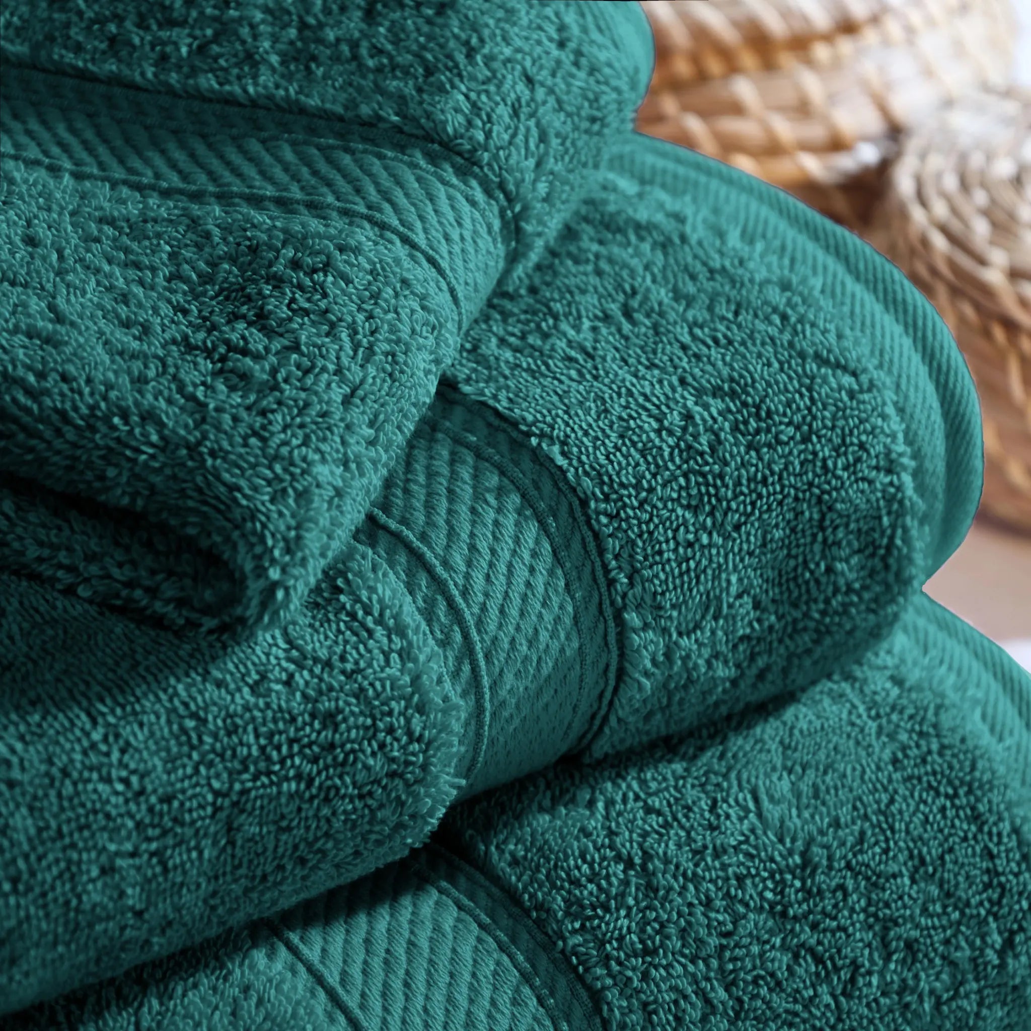 Egyptian Cotton Madison Plush Towel Set 3 Piece - Egyptian Cotton Towel Set by Superior Brand