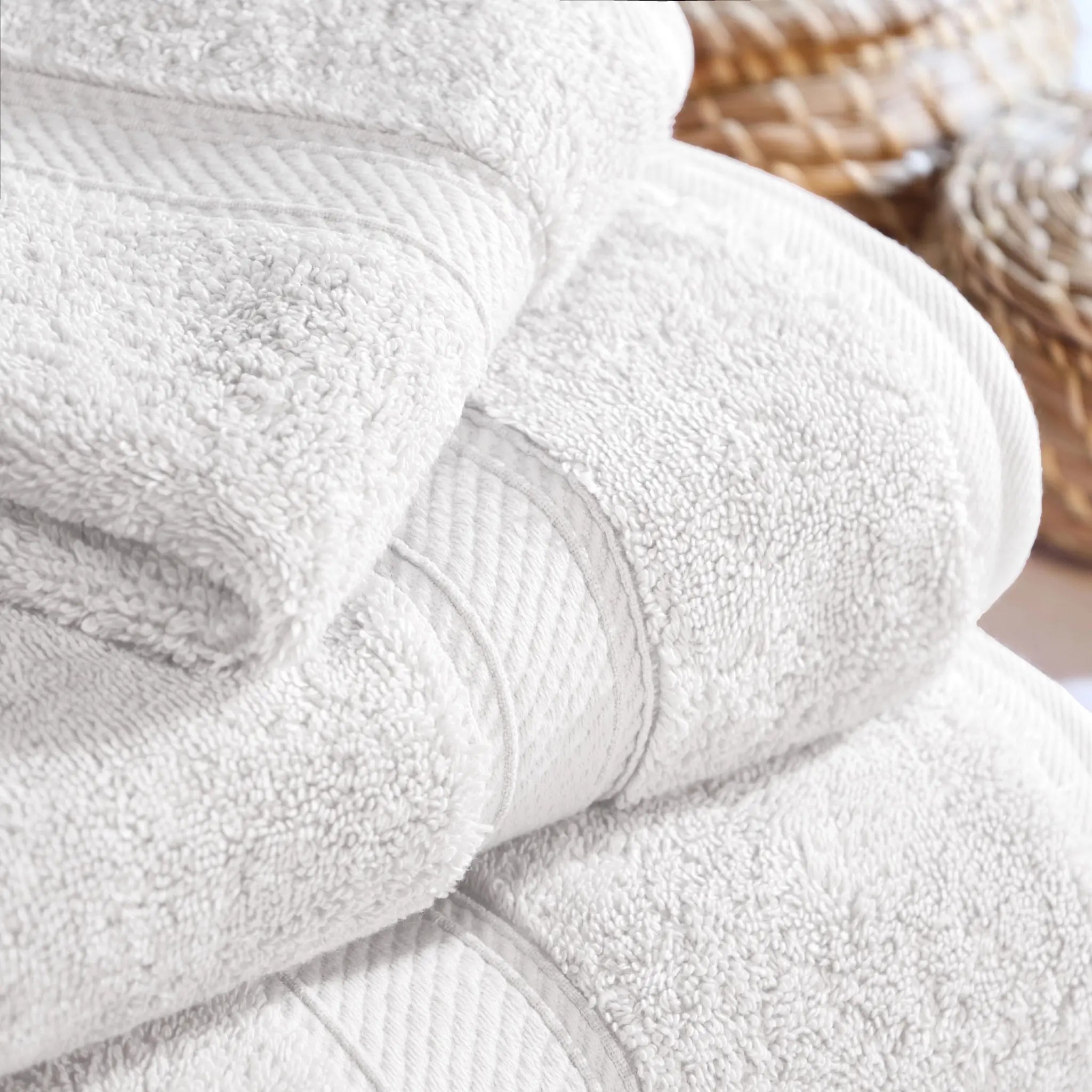 Egyptian Cotton Madison Plush Towel Set 3 Piece - Egyptian Cotton Towel Set by Superior Brand