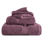 Egyptian Cotton Madison Plush Towel Set 3 Piece - Egyptian Cotton Towel Set by Superior Brand