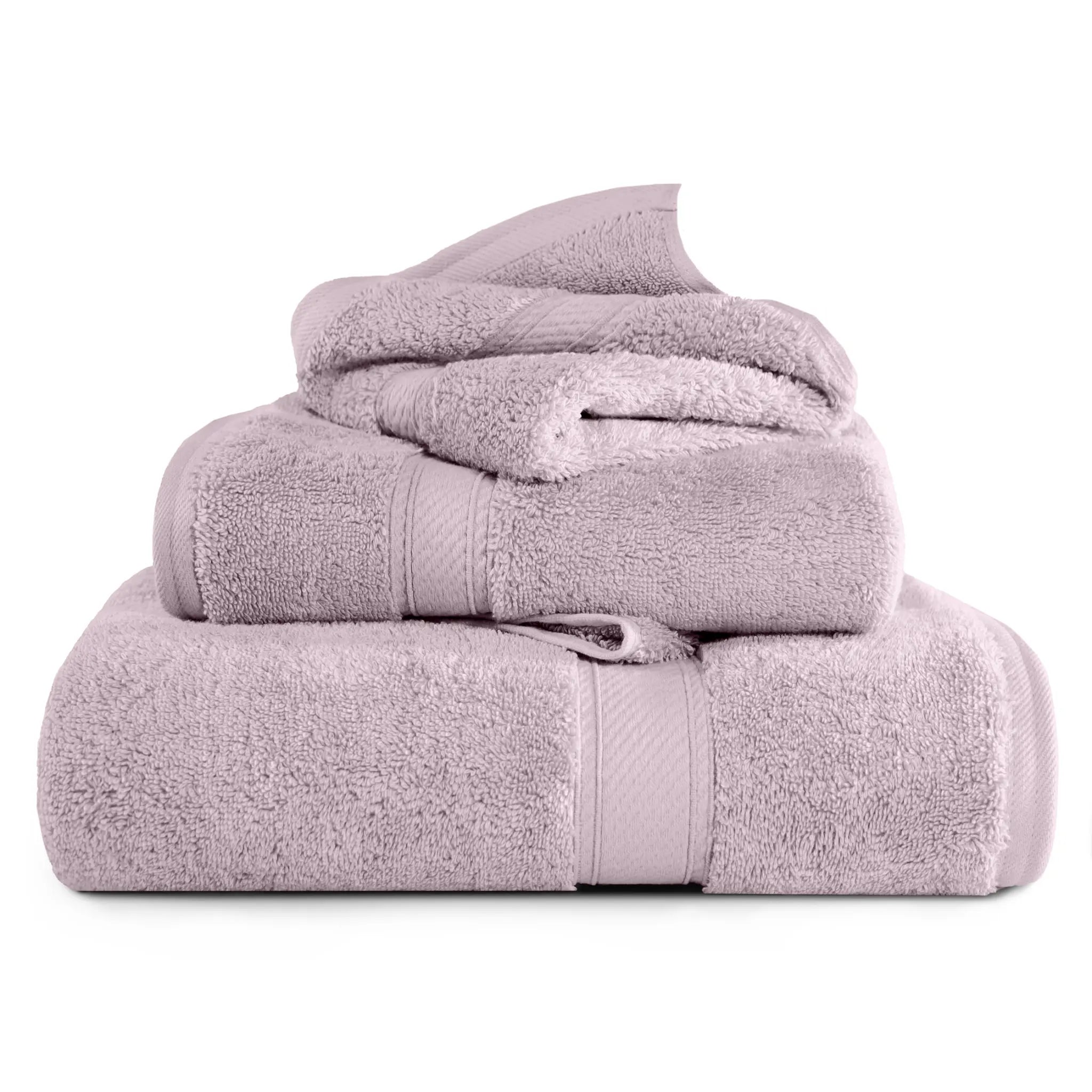 Egyptian Cotton Madison Plush Towel Set 3 Piece - Egyptian Cotton Towel Set by Superior Brand