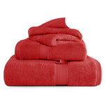 Egyptian Cotton Madison Plush Towel Set 3 Piece - Egyptian Cotton Towel Set by Superior Brand
