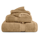 Egyptian Cotton Madison Plush Towel Set 3 Piece - Egyptian Cotton Towel Set by Superior Brand