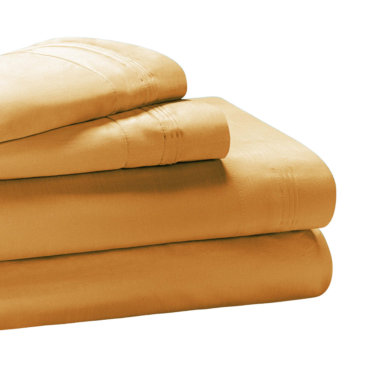  Egyptian Cotton 650 Thread Count Eco-Friendly Solid Sheet Set - MapleSugar