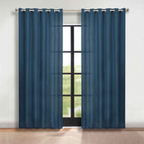 Classic Modern Solid Room Darkening Blackout Curtain Panels, Set of 2 - Blackout Curtains by Superior