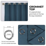 Classic Modern Solid Room Darkening Blackout Curtain Panels, Set of 2 - Blackout Curtains by Superior