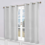 Classic Modern Solid Room Darkening Blackout Curtain Panels, Set of 2 - Blackout Curtains by Superior