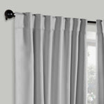 Solid Room Darkening Blackout Curtain Panels, Back Tabs, Set of 2 - Blackout Curtains by Superior